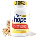 Nattokinase Supplement 2000 FU | Supports Cardiovascular Health and Healthy Blood Circulation - Made in USA Backed by 30+ Years - Kosher & cGMP Certified, Non-GMO - 3 Month Supply