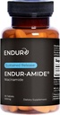 Συμπλήρωμα ENDUR-Amide, βοηθά στην υποστήριξη της υγιούς γήρανσης & κυτταρίτιδας ευεξίας, βοηθά στη διατήρηση της υγείας του δέρματος & ολόκληρου του σώματος, χωρίς γλουτένη, 500mg (90 δισκία)