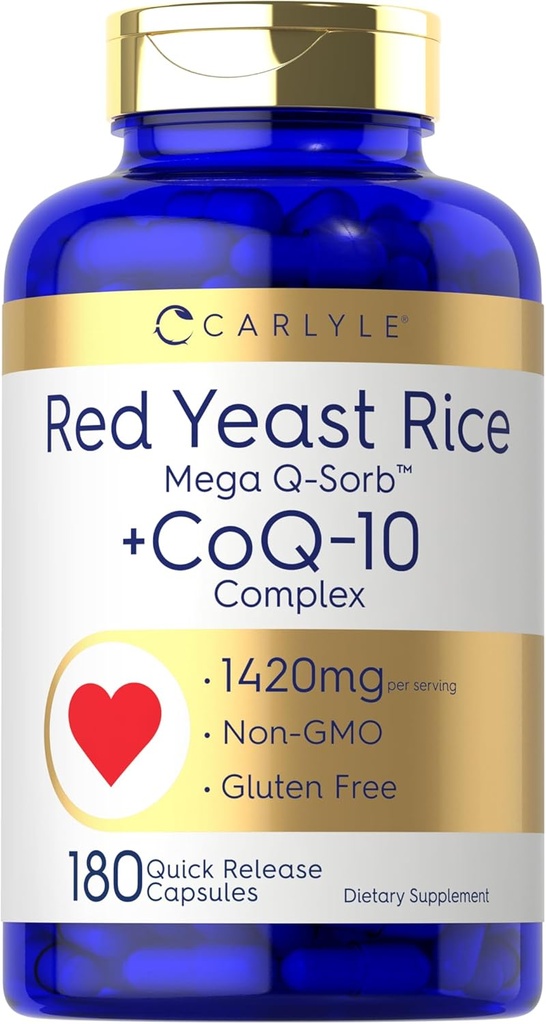 Carlyle Red Yeast Rice with CoQ10 Complex 
