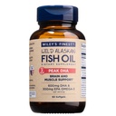 Wiley's Finest Wild Alaskan Fish Oil Peak DHA - 900mg EPA και DHA Omega-3s - 60 Softgels (30 υπηρεσίες)