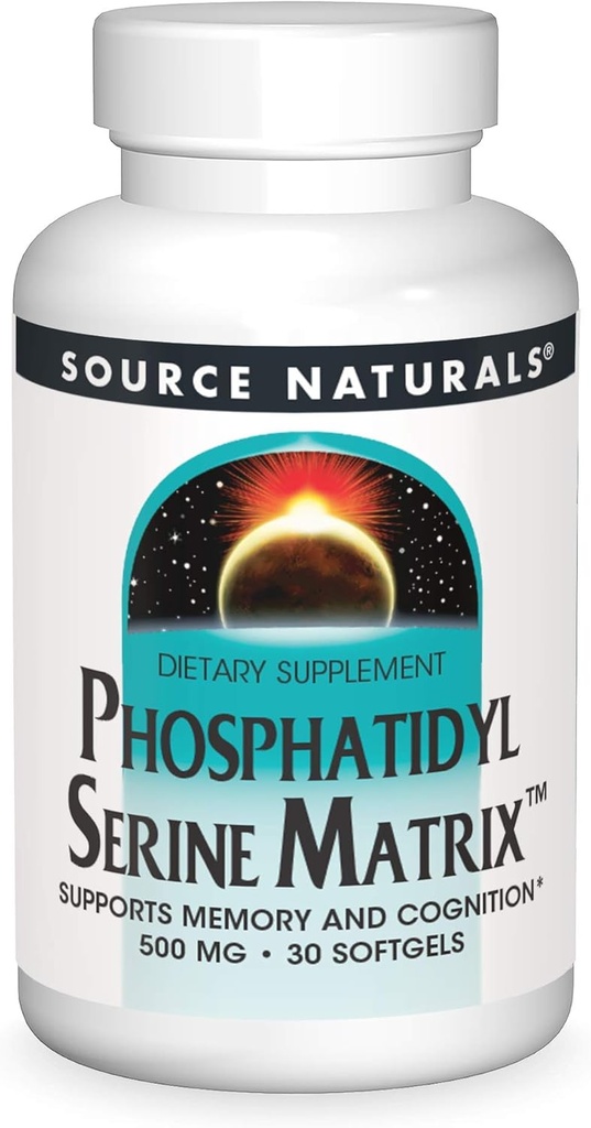 Πηγή Naturals Phosphatidyl Serine Matrix 500 mg - 30 Softgels