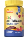 Sundance Kids Multivitamin Gummies με Βιταμίνες D3, C, B12, και ψευδάργυρος 50 Count 