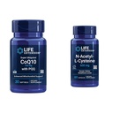 Επέκταση ζωής Super Ubiquinol CoQ10 με PQQ, CoQ10, PQQ & N-Acetyl-L-Cysteine (NAC), ανοσοποιητικό, αναπνευστικό, ηπατική υγεία