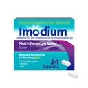 Imodium Multi-Συμπτώματα Αρωματικά Σώματα με Υδροχλωρική Λοπεραμίδη & Σιμεθικόνη, Αντιδιαρροϊκή Ιατρική για τη Θεραπεία της Διάρροιας, Αερίου, Μπλοκάρισμα, Κράμπες & Πίεση, Ευκολότερο να Ανοιχθεί, 24 ct