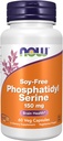 NOW Συμπληρώματα διατροφής, χωρίς σόγια Phosphatidyl Serine (150mg), Brain Health*, 60 Veg Κάψουλες