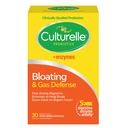 Culturelle Bloating & Gas Defense, Digestive Enzymes & Probiotics for Digestive Health, 30 Κάψουλες, Υποστηρίζει Περιστασιακή Δυσπεψία & Δυσφορία