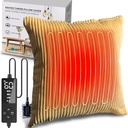 Πλάστρα Θερμαινόμενο Μαξιλάρι Κάλυμμα 18x18 (No Pillow Institution), Εμμηνορροϊκό Πακέτο Θέρμανσης για Ανάγλυφο Οσφυϊκού Πόνος, Περιόδου Θερμαντικά Πακέτα για Καταιγίδες