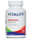 VITALITY Power Iron + Spirulina 