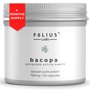 Bacopa Monnieri Κάψουλες 750mg – συμπλήρωμα βοτάνων με 40% Bacosides Bacopa Monnieri - Βοηθά στην υποστήριξη της μνήμης και της γνωστικής ικανότητας – 120 κάψουλες