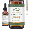 Native Remedies Kiddie Florish - Όλα τα φυσικά συμπλήρωμα βότανα προωθεί μια υγιή όρεξη σε Picky Eaters - 59 mL