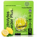 Electrolytes Powder Plus (50 Servings), 0 Calorie Keto, 0 Sugar, No Maltodextrin,1000mg Potassium,120mg Calcium,120mg Magnesium, Hydration Powder (50 Servings, Lemonade)