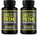 rize labs (πακέτο των 2 Erec Prime Χάπια για τους άνδρες, Φόρμουλα υψηλής απόδοσης, Όλα-Φυσική Υποστήριξη για την κορυφαία απόδοση & Γενική Υγεία, Επίσημη Erec Prime24 Κριτικές (120 κάψουλες)