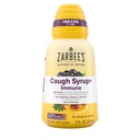 Zarbee's Naturals Πλήρης Μέρα Σιρόπι Βήχας + Ανοσοποιητικό με Σκοτεινό Μέλι, Πραγματικό Βατόμουρο, Βιταμίνη C, D & Zinc, Φιάλη 8 oz