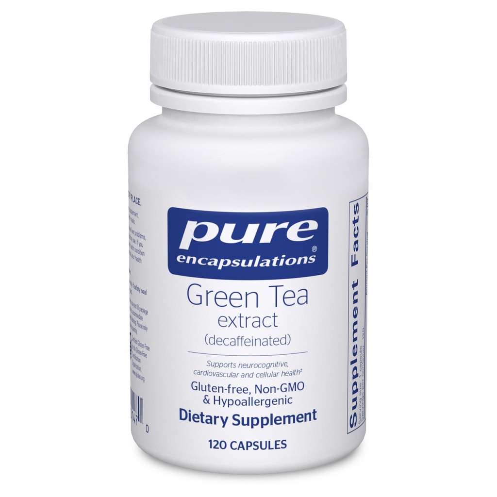 Pure Encapsulations Πράσινο εκχύλισμα τσαγιού (Decaffeinated) 