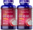 Puritan's Pride Coenzyme CoQ10 200mg, Συμπλήρωμα διατροφής για την υγεία της καρδιάς, την πίεση του αίματος, την υγεία των στοματικών ούλων και την υγιή γήρανση Υποστήριξη, 240 Softgels ταχείας απελευθέρωσης, 2-Pack