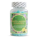 Αντιγηραντική Gummies, Προωθεί νέα κύτταρα του δέρματος παραγωγή Rejuvation, Αντιρυτιδική και δερματική σύσφιξη Υποστήριξη, Λεμόνι Γεύση, 60 Count