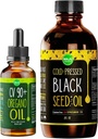 Maju Superfoods Ρίγανη και μαύρο πακέτο λαδιού σπόρων