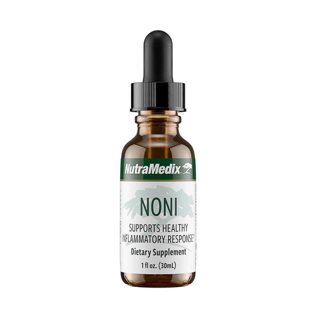 NutraMedix Noni Drops - εκχύλισμα φρούτων Noni για την ανοσοποιητική υποστήριξη & την προώθηση της υγιεινής αντιοξειδωτικής δραστηριότητας & συνολική ευεξία (1oz)