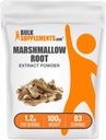 BulkSupplies.com Marshmallow Root Extract Powder - Marshmallow Root Supplement, Herbal Supplement - Χωρίς γλουτένη, 1,2g ανά Σερβίρισμα, 100g (3.5 oz) (πακέτο του 1)