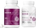 NERVE RENEW Advanced Nerve Support Supplement and Optimizer - Επιτάχυνση Nerve Supplement Bundle - 30-Day Supply