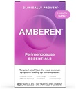 Amberen Περιεμμηνόπαυση, Peri-Menopause Multi-Symptom Relief, Βιταμίνη Β, Βιταμίνη Ε & Αντιοξειδωτικά συμπλήρωμα, Κλινικά Εμφανίζονται για να βοηθήσουν στην υποστήριξη ισορροπία ορμονών, καυτές αναλαμπές & νυχτερινές εφίδρωση, 60 Count