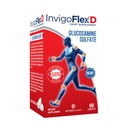 INVIGOFLEX® D - 1500mg θειικής γλυκοζαμίνης (Classic Formulation) - Premium συμπλήρωμα κοινής χρήσης για τα γόνατα, τα χέρια, την πλάτη, και την υποστήριξη του ισχίου D: θειική γλυκοζαμίνη, Caplets - 60 Ct