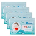 FeverCool Patches - Ψύξη Patches για τον πυρετό, τη ημικρανία και τον πονοκέφαλο ανακούφιση 