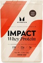 Myprotein Impact Whey Protein Powder, 2,2 Lbs (32 μερίδες) Cookies & Cream, 22g Protein & 5g BCAA Per Serving, Protein Shake for Superior Performance, Muscle Strength & Recovery, Gluten Free
