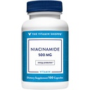 Η βιταμίνη Shoppe Niacinamide 500MG, Υποστηρίζει τα επίπεδα χοληστερόλης ήδη εντός του φυσιολογικού εύρους, μία φορά την ημέρα (100 κάψουλες)