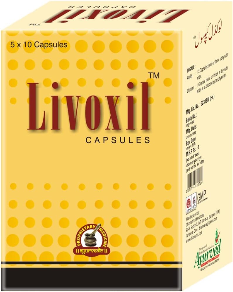Livoxil Liver Cleanse Detox & Επισκευές Faty Liver Formula - Φυσικό συμπλήρωμα υποστήριξης της ηπατικής υγείας - 200 κάψουλες