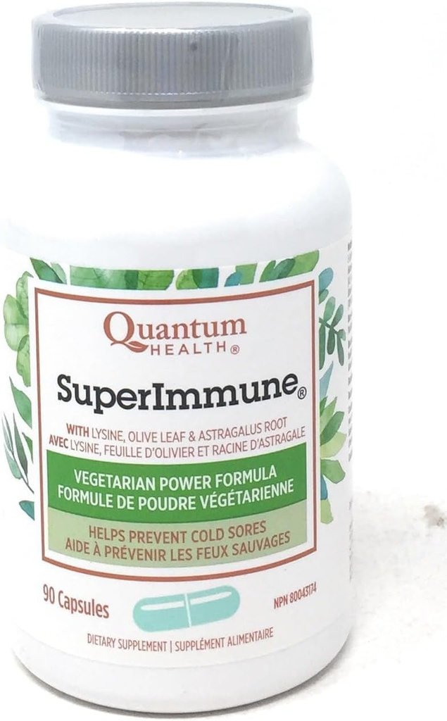 Quantum Health Super Immune+ Power Formula Διαιτητικό συμπλήρωμα, 90 κάψουλες χορτοφάγων