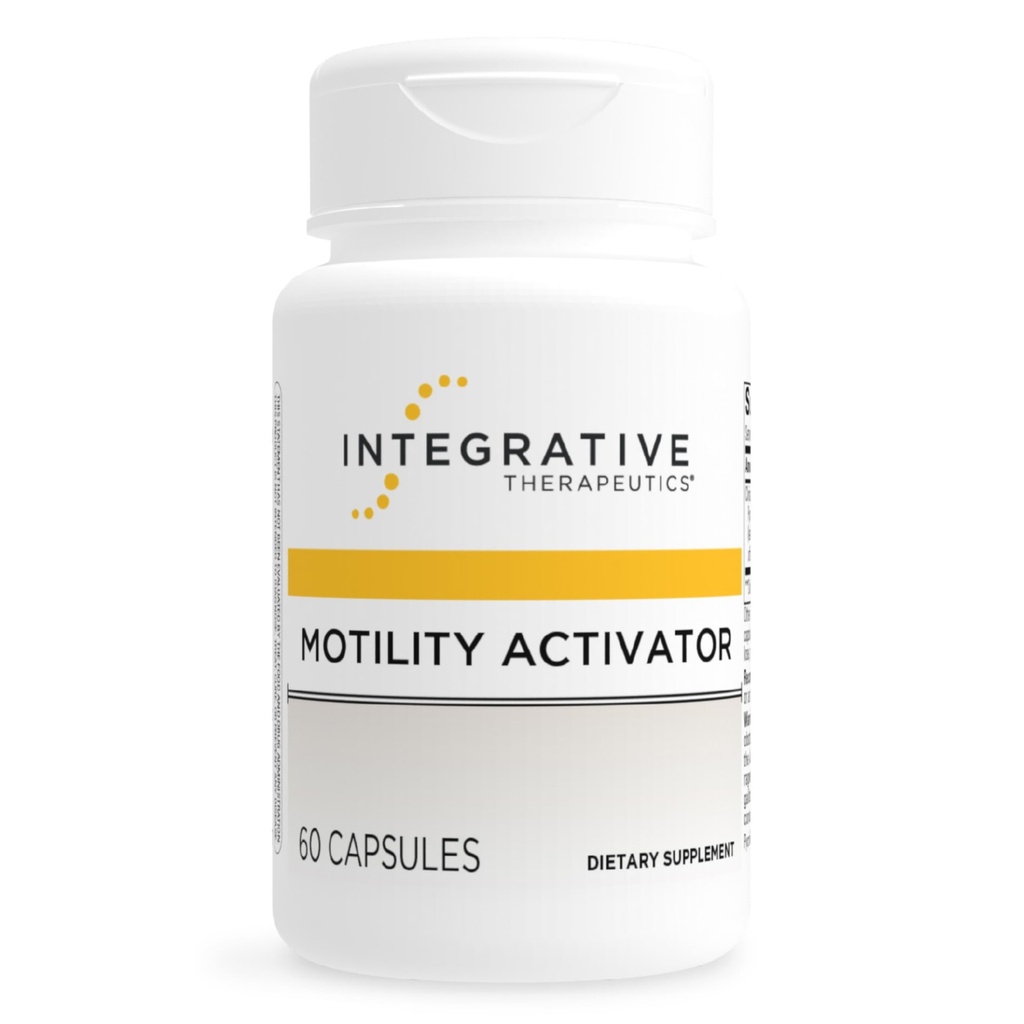 Integrative Θεραπευτική Ενεργοποίηση Κινητότητας – GI Motility & Gut Health Support Supplement* - Γαλακτοαλεύθερα & Χωρίς Γλουτένη - 60 Κάψουλες (60 Σερβιέτες)