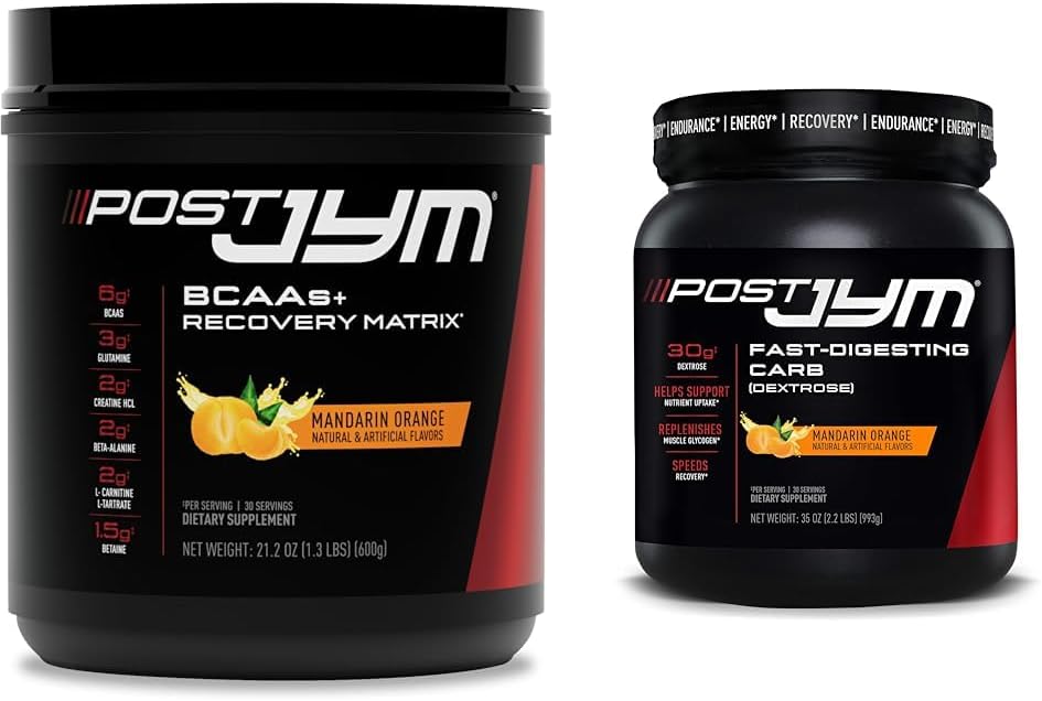 Post JYM Active Matrix μετά την προπόνηση BCAAs, Γλουταμίνη, Creatine HCL & Δεξτρόζη Καρβίδια για την ανάπτυξη των μυών, τη δύναμη και την ανάκτηση, 30 Υπηρεσίες