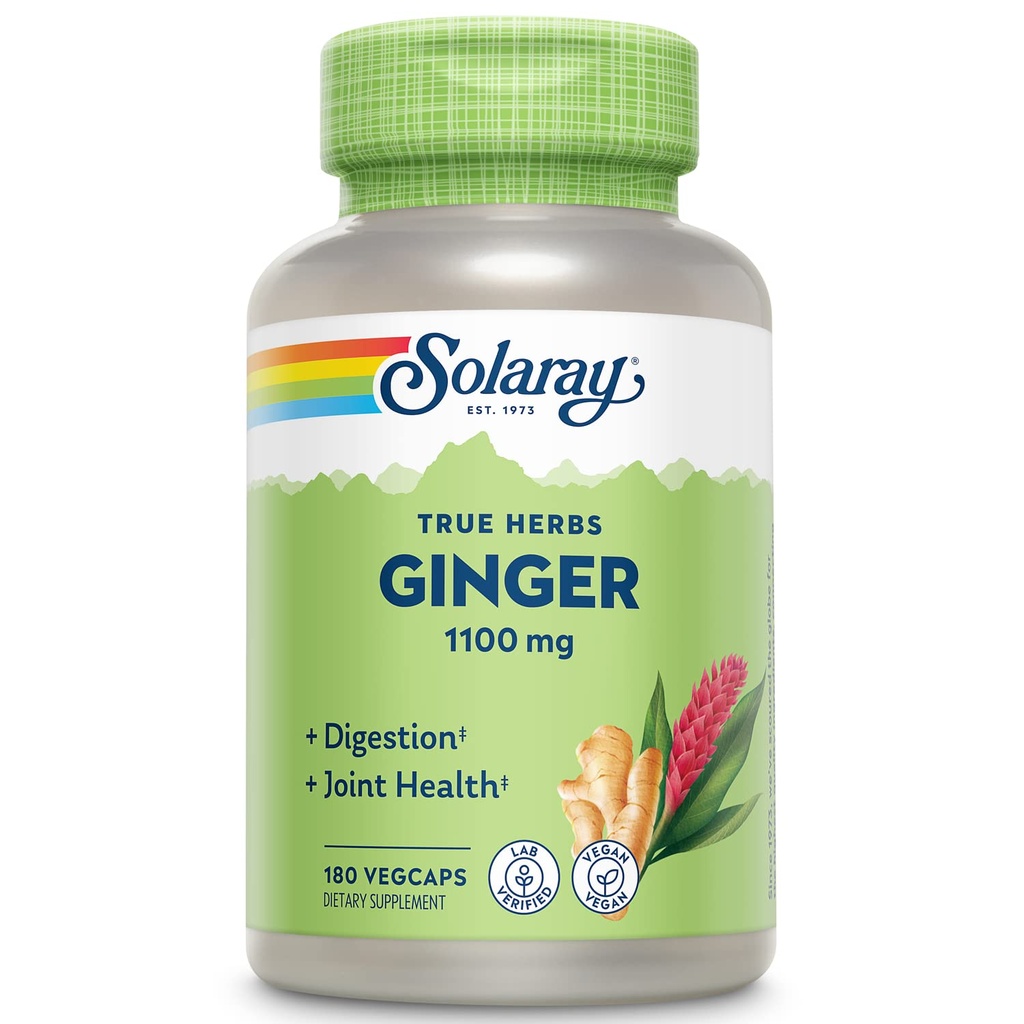 SOLARAY Ginger Root 1100mg 