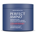BodyHealth PerfectAmino Powder - BCAA και EAA Σκόνη για την προετοιμασία και μετά την προπόνηση - Amino Acid Energy Drink for Men and Women to Support Lean Muscle and Recovery - Φράουλα - 30 Σερβιέτες