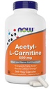 NOW Foods Now Acetyl L Carnitine 500mg, 360 Veg Capses - Μη ΓΤΟ ACL 500 mg Caps