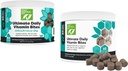Μόνο Natural Pet Ultimate Daily Vitamins - Complete Multivitamin Supplement for Dogs Balanced Health & Vitality - Senior Small & Large Canine Food Immune Digestive Support -60 Μαλακές Μασούσες (Pack of 2)