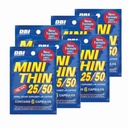 DBI Distribution - Mini Thin - ECO Mini - MiniThin 25/50 6ct πακέτο - 6 κόμης