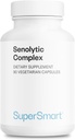 Supersmart - Senolytic Complex (Advanced Formula) - με Fisetin, Quercetin, Bromelain - Πατενταρισμένα συστατικά - Senolytic Supplement 