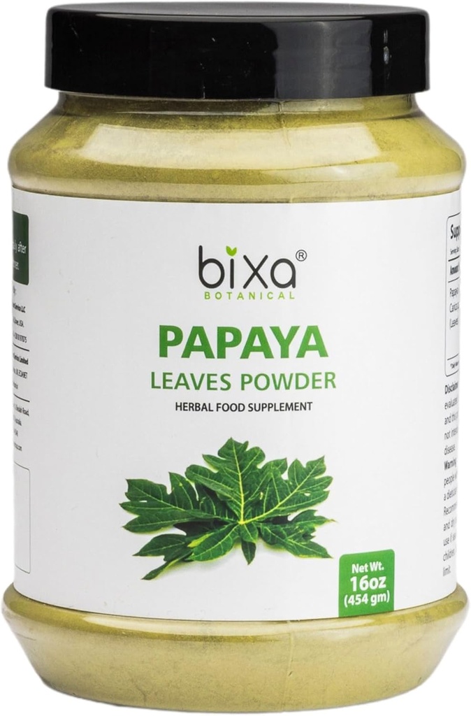 Bixa BOTANICAL Papaya Leaf Powder 