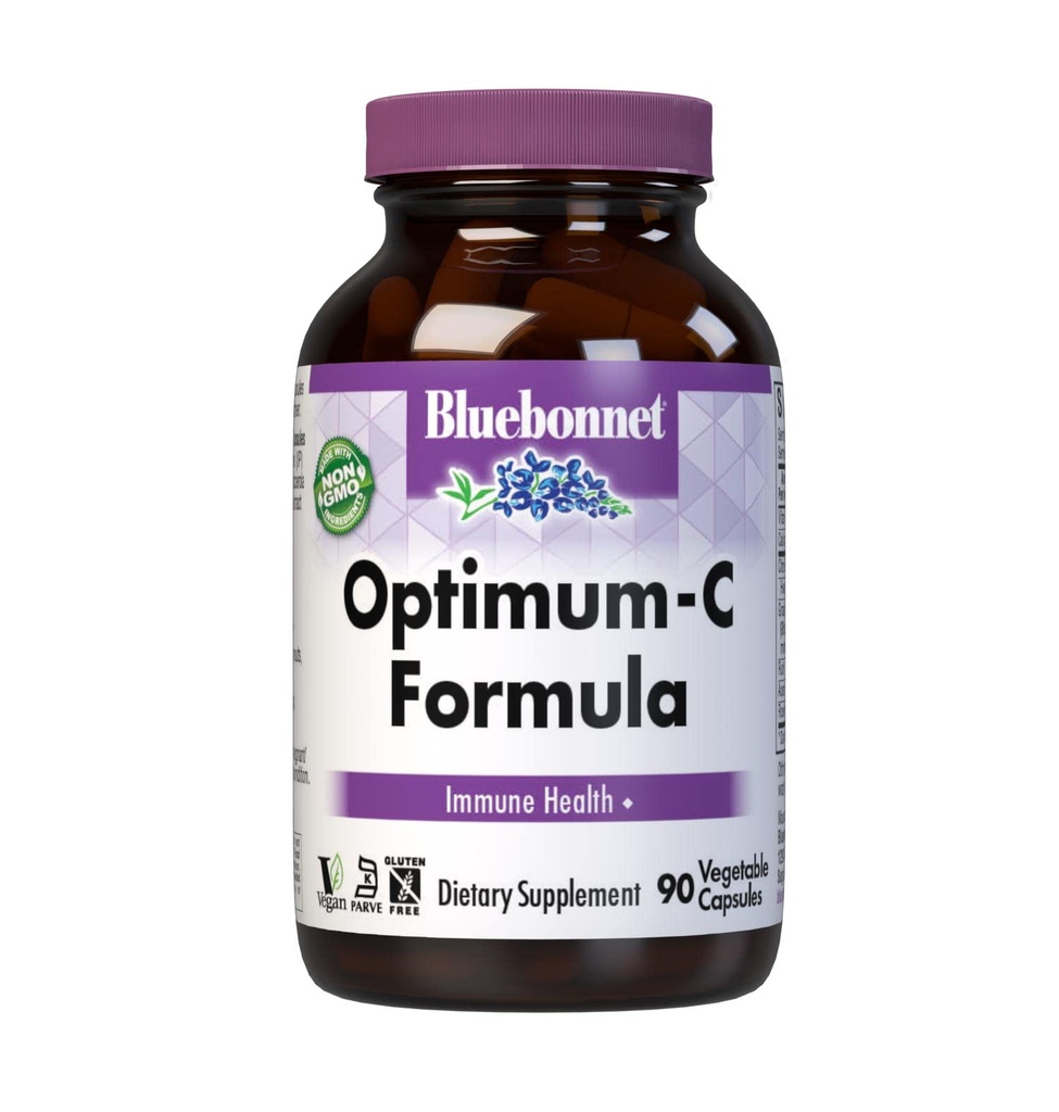 BlueBonnet Optimum C Φόρμουλα κάψουλες λαχανικών, 90 κόμης