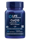 Life Extension Super-Absorbable CoQ10 (Ubiquinone) με d-Limonene, Heart Health Supplement, ανακουφίζει General Fatigue, οξειδωτικό άγχος Άμυνας, 50 mg, μη-GMO, Gluten-free, 60 softgels