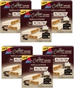 Atkins Coffee House Meal Bar, Vanilla Latte, 16g Πρωτεΐνη, 4g Net Carbs, 2g Ζάχαρη, 13g Fiber, Made with Real Coffee, 5 Count (Pack of 6)