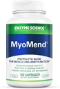 Enzyme Science Myomend – Κοινό συμπλήρωμα υποστήριξης – Formulated with Bromelain, Rutin, Nattokinase and Serrapeptase – Ένζυμο συμπλήρωμα υγείας – Vegan και Kosher - 120 κάψουλες
