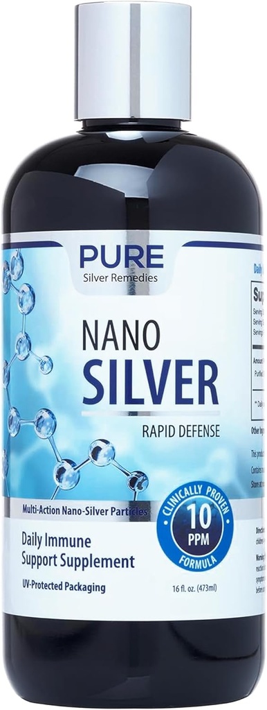 Καθαρό Nano Silver Spray 16oz Refill 