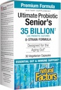 Φυσικοί Παράγοντες Ultimate Probiotic Senior's - Senior Supplement for Digestive & Immune Health - 35 Δισεκατομμύρια CFUs - Non-GMO & Gluten-Free - 30 Κάψουλες (30 Σερβιέτες)