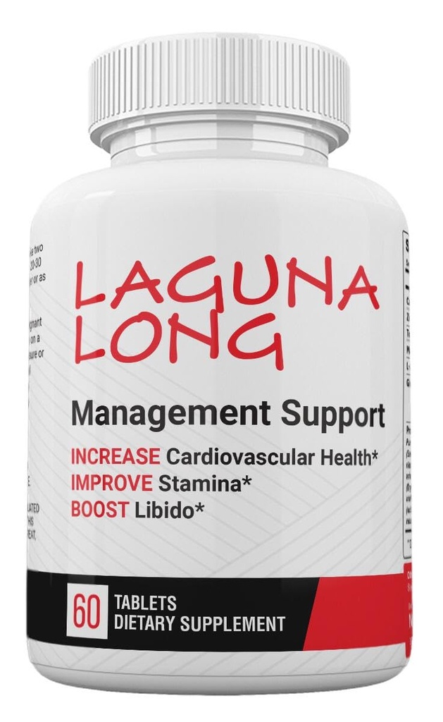 Zonata Laguna's Long Dietary Supplements for Men, Laguna Naturally Enhance Performance, Laguna Long Endurance, and Energy Levels, Natural Formula to Sustain Energy & Performance Levels (60 Tablets)