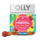 OLLY προγεννητική πολυβιταμίνη Gummy, υποστηρίζει υγιή ανάπτυξη και την ανάπτυξη του εγκεφάλου, φολικό οξύ, βιταμίνη D, Ωμέγα 3 DHA, Chewable συμπλήρωμα, Citrus Berry Flavor, 30 Ημέρα προσφοράς - 60 Count