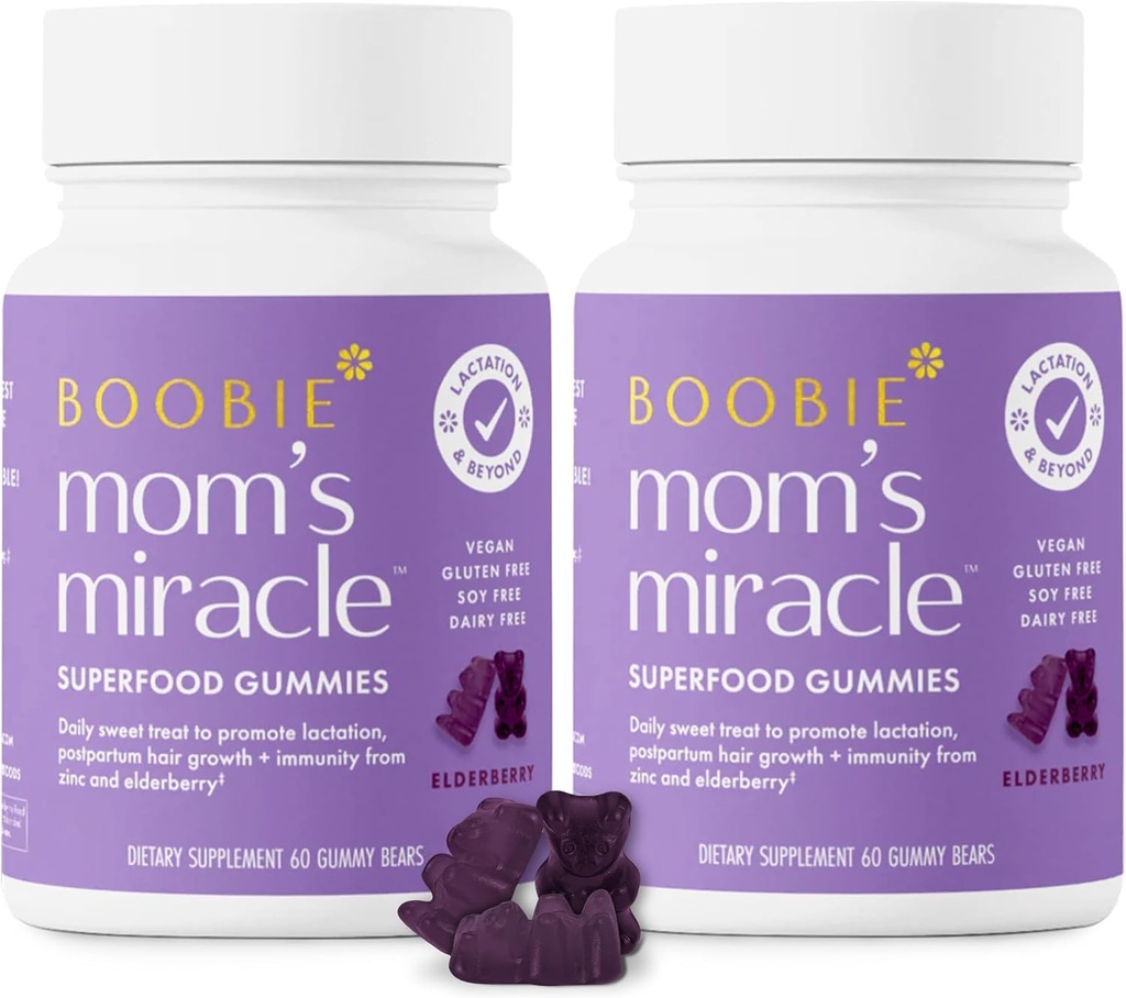 Boobie Bears Γαλουχία υποστήριξη Gummies 
